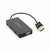 Hub USB GEMBIRD UHB-U2P4-04 Schwarz (1 Stück)