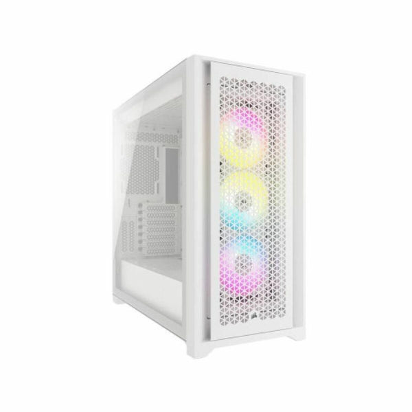 ATX Semi-Tower Gehäuse Corsair 5000D RGB Weiß Bunt