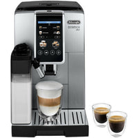 Superautomatische Kaffeemaschine DeLonghi ECAM 380.85.SB Schwarz Silberfarben 1450 W 15 bar 2 Kopper 300 g 1,8 L