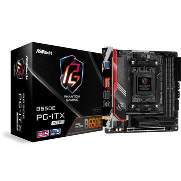 Motherboard ASRock B650E PG-ITX WIFI Intel Wi-Fi 6 AMD B650 AMD AM5