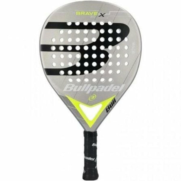 Paddelschläger Bullpadel Brave 3.0 2021 Gelb Grau Fiberglas