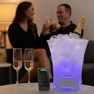 LED-Eiskübel mit wiederaufladbarem Lautsprecher Sonice InnovaGoods