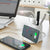 Kabelloses Ladegerät mit Halterung-Organizer und LED-Lampe USB 5 in 1 DesKing InnovaGoods