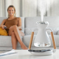 Luftbefeuchter, Aroma Diffuser und kabelloses Ladegerät, 3-in-1 Misvolt InnovaGoods