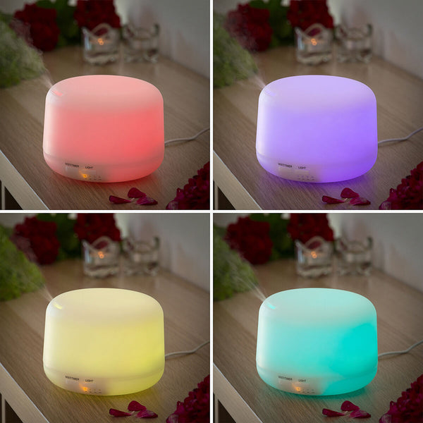 Luftbefeuchter Aroma Diffusor Multicolor-LED Steloured InnovaGoods