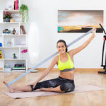 Elastisches Fitnessband für Stretching mit Übungsanleitung Stort InnovaGoods