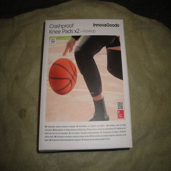 Antikollisions-Waben-Knieschoner Hokkop InnovaGoods 2 Stück