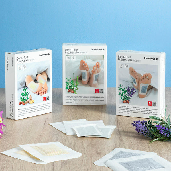 Detox Fußpflaster Bamboo InnovaGoods (Restauriert A)