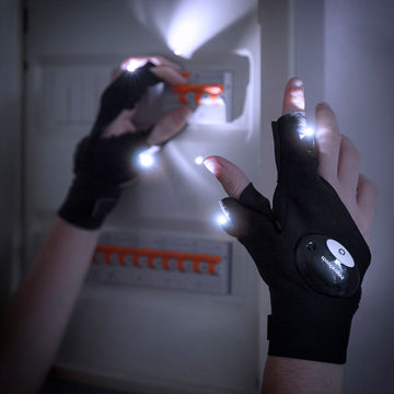 LED-Licht-Handschuhe Gleds InnovaGoods 2 Stück