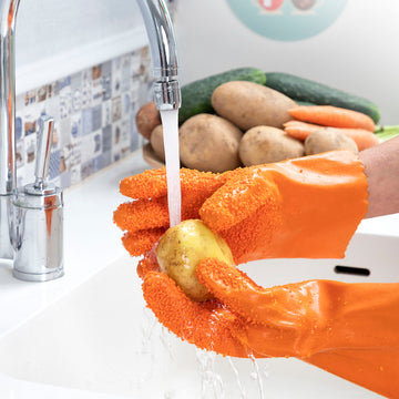 Handschuhe für die Reinigung von Obst und Gemüse Glinis InnovaGoods