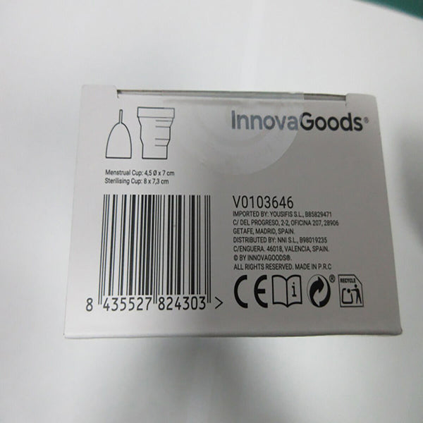 Menstruationstasse mit Zubehör Kuppy InnovaGoods