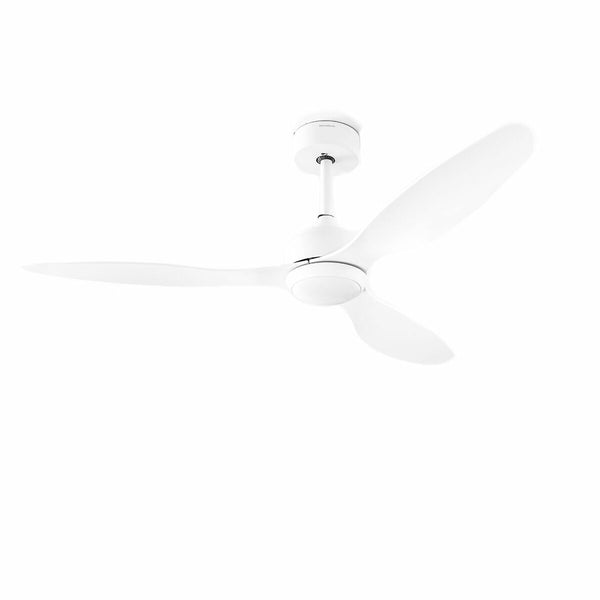 Deckenventilator mit LED-Licht und 3 ABS-Flügeln Flaled InnovaGoods Weiß 36 W 52" Ø132 cm