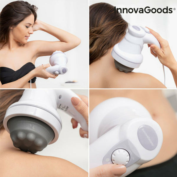 Elektrisches Anticellulite Massagegerät 5 in 1 InnovaGoods ANTI-CELLULITE 28 W Weiß (Restauriert A)