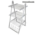 Klappbarer elektrischer Wäscheständer Verayer InnovaGoods IG114383 Aluminium Grau (Restauriert B)