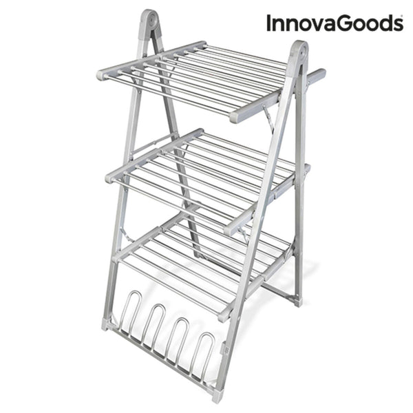 Klappbarer elektrischer Wäscheständer Verayer InnovaGoods IG114383 Aluminium Grau (Restauriert B)