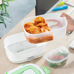 Elektrische Lunchbox Ofunch InnovaGoods Ofunch Weiß Polypropylen rechteckig (Restauriert A)