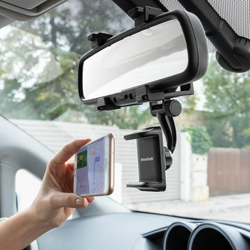 Smartphone-Halter für den Rückspiegel Stropp InnovaGoods (Restauriert A)