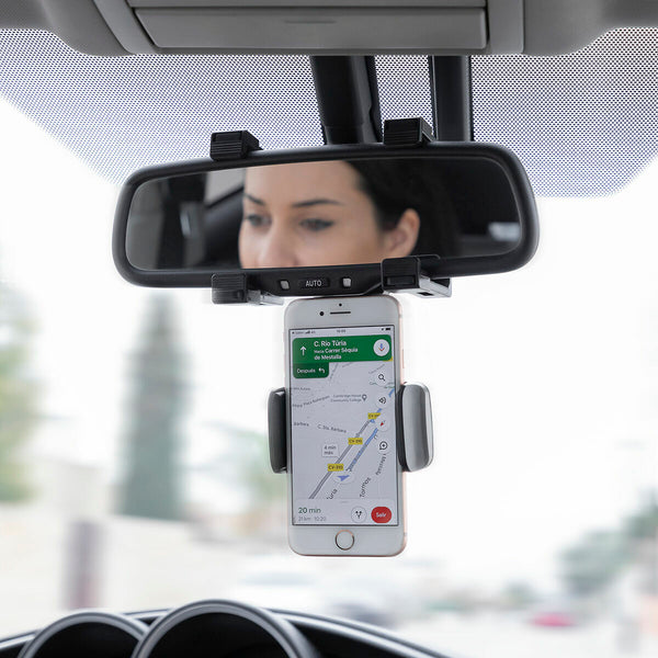 Smartphone-Halter für den Rückspiegel Stropp InnovaGoods (Restauriert A)