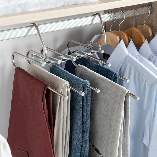 Mehrfachbügel 5-in-1 für Hosen Havser InnovaGoods Edelstahl (Restauriert A)