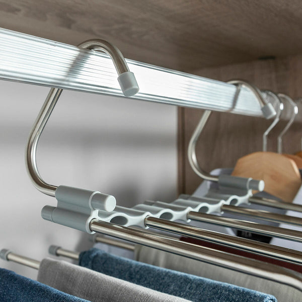 Mehrfachbügel 5-in-1 für Hosen Havser InnovaGoods Edelstahl (Restauriert A)