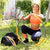 Demontierbarer Fitnessreifen mit Schaumstoffummantelung O-Waist InnovaGoods Orange (Restauriert B)