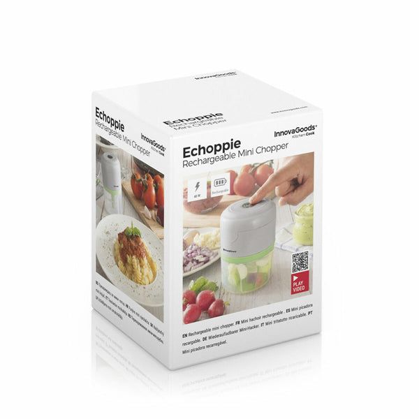 Tragbarer, wiederaufladbarer Mini-Zerkleinerer Echoppie InnovaGoods V0103337 (Restauriert A)