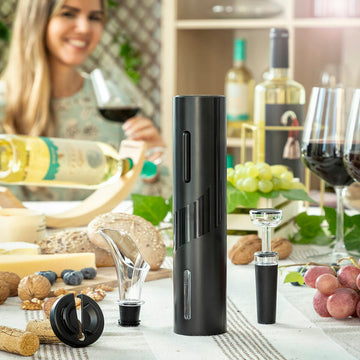 Elektrischer Korkenzieher mit Zubehör für Wein Corking InnovaGoods ABS (Restauriert A)