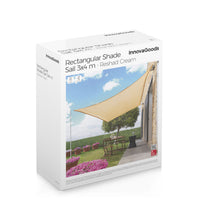 Rechteckiges Sonnensegel Reshad InnovaGoods Beige 3 x 4 m (Restauriert B)