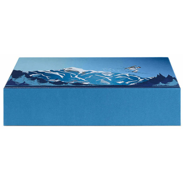 Schein Notizblock Montblanc mountain