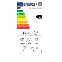 Waschmaschine BEKO B3WFT58220X 60 cm 1200 rpm 8 kg