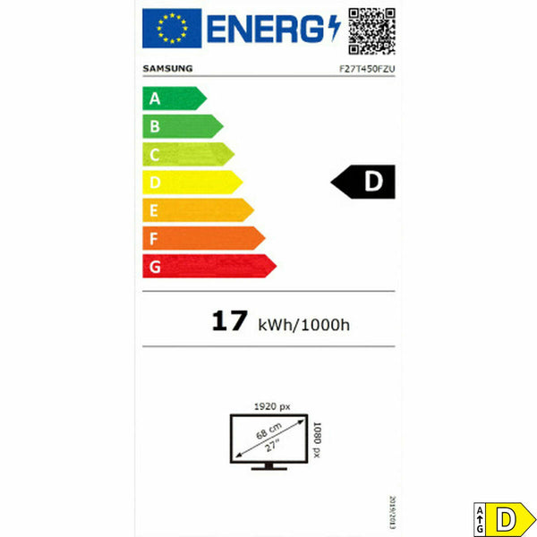 Gaming-Monitor Samsung LF27T450FZU Full HD 27"