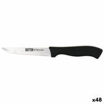 Küchenmesser Quttin Kasual Schwarz Silberfarben 22 x 2 x 1,5 cm Mehrzweck (48 Stück)