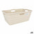 Wäschekorb Tontarelli Maya Beige Kunststoff 54,5 x 37,5 x 22 cm (12 Stück)