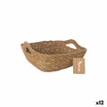 Mehrzweckkorb Privilege Braun korb 22 x 22 x 8 cm (12 Stück)