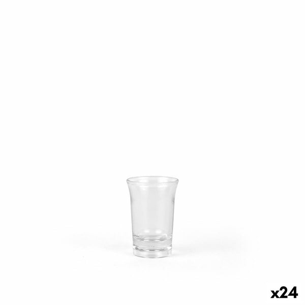 Schnapsglas La Mediterránea 4,5 x 4,5 x 7 cm 4 x 6 x 7 cm (24 Stück)