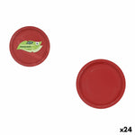 Geschirr-Set Algon Rot 20 cm 10 Stücke (24 Stück)