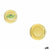Geschirr-Set Algon Gold 18 cm 12 Stücke (18 Stück)