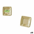 Geschirr-Set Algon Gold 18 cm 12 Stücke (18 Stück)