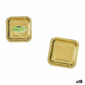 Geschirr-Set Algon Gold 20 cm 10 Stücke (18 Stück)