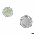 Geschirr-Set Algon Silberfarben 20 cm 10 Stücke (18 Stück)
