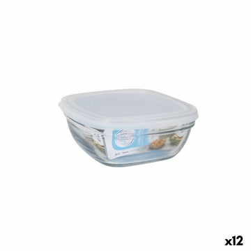 Lunchbox Duralex Weiß Durchsichtig 610 ml (12 Stück)