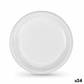 Geschirr-Set Algon Kunststoff 20,5 cm 20,5 x 2 cm 12 Stücke (24 Stück)