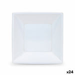 Geschirr-Set Algon Kunststoff 18 cm 6 Stücke (24 Stück)