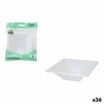 Satz für Appetithäppchen Algon Kunststoff 250 ml 12 x 12 x 2 cm 6 Stücke (36 Stück)