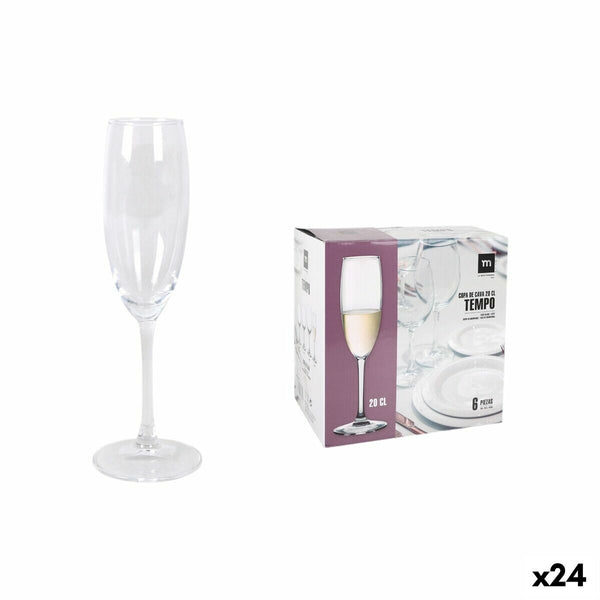 Champagnerglas La Mediterránea Tempo (24 Stück)