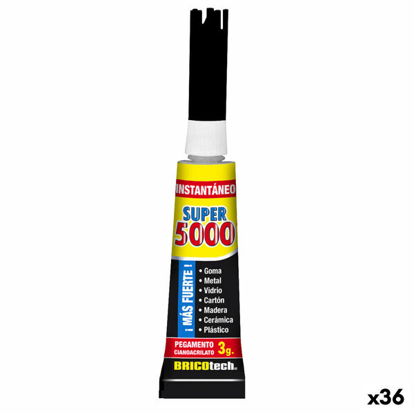 Sekundenkleber Bricotech Super 5000 3 g (36 Stück)