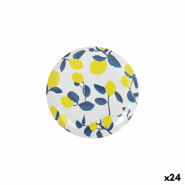 Dessertteller La Mediterránea 20 cm Zitronengelb (24 Stück)