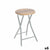 Hocker Confortime Holz Metall 30 x 30 x 46 cm (6 Stück)