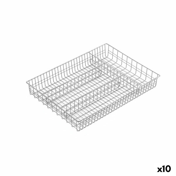 Besteckkasten Confortime 36 x 26 x 4,5 cm (10 Stück)