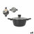 Topf mit Deckel MasterChef 24 cm (4 Stück)